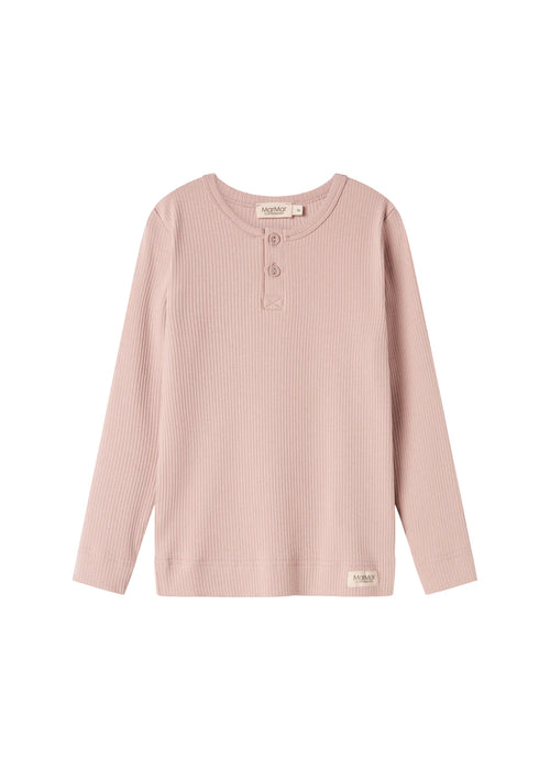 Marmar Tee LS, T-shirt - Faded Rose