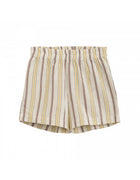 Serendipity Shorts - Misty stripes-light woven