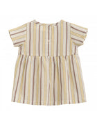 Serendipity Baby Flair dress - Misty stripes-light woven