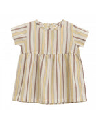 Serendipity Baby Flair dress - Misty stripes-light woven