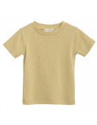 Serendipity Short Sleeve Tee - Chamomile-melange rib