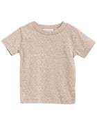 Serendipity Short Sleeve Tee- Oat-melange rib