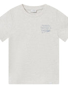 Les Deux Harajuku T-shirt - Snow Melange/Washed Demin