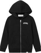 Les Deux Blake Zipper Hoodie - Black/Ivory