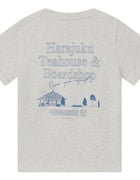 Les Deux Harajuku T-shirt - Snow Melange/Washed Demin