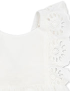 Konges sløjd posey romper - Optic white