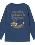 Les Deux Harajuku LS T-shirt - Midnight Blue/Mustard Yellow