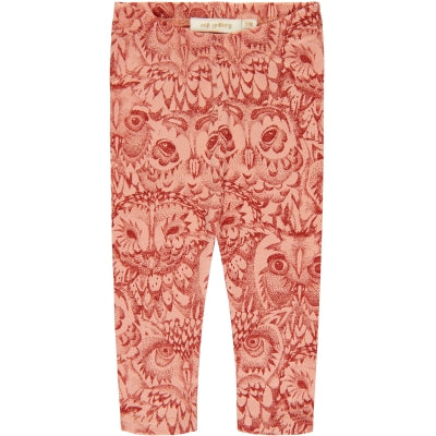 Soft Gallery SGPaula Owl Leggings - Canyon sunset