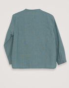 Serendipity peasant shirt - teal