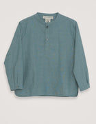 Serendipity peasant shirt - teal