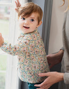 Serendipity baby collar blouse - petunia