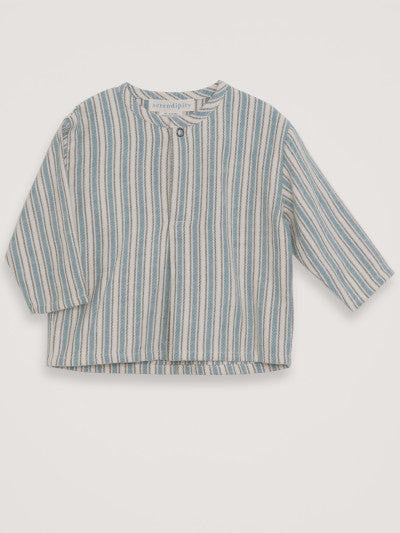 Serendipity baby brushed shirt - arctic