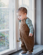 Serendipity baby overall - driftwood