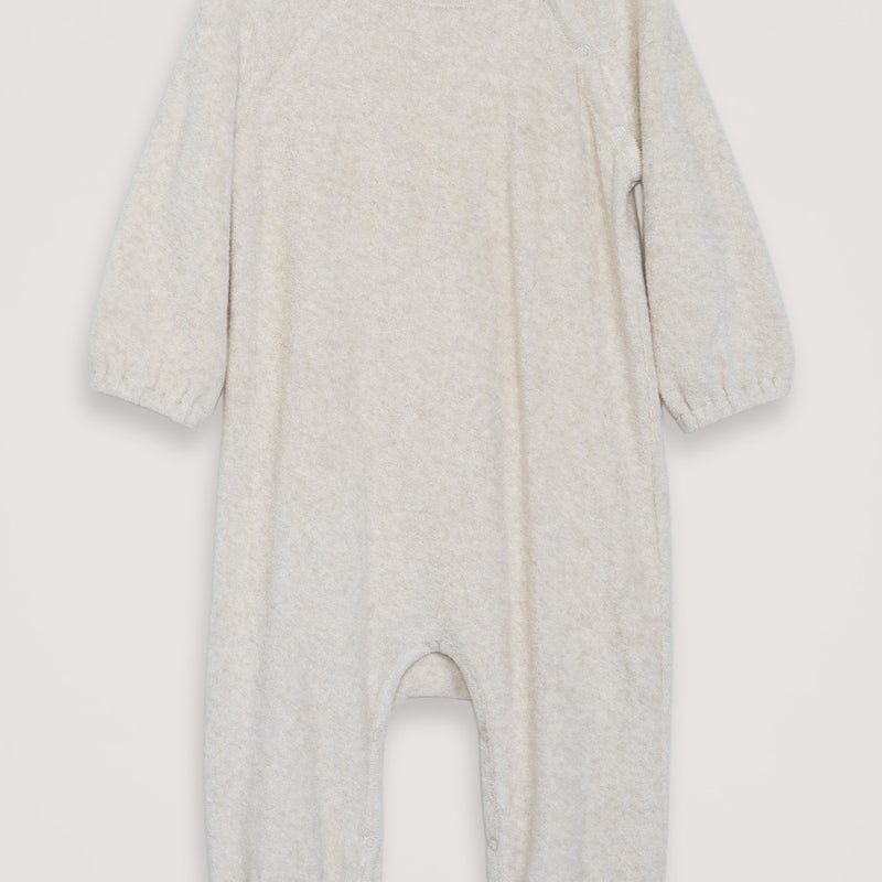 Serendipity baby terry suit - shell