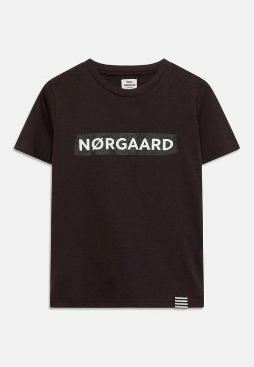 Mads Nørgaard Thorlino tee - Black Coffee