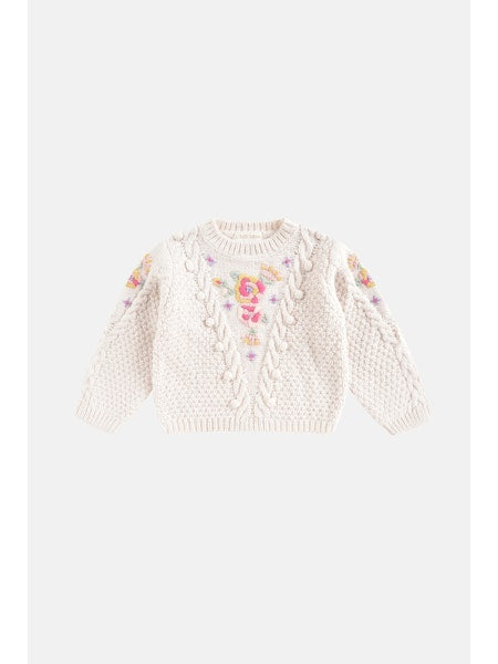 Louise misha acila sweater- cream