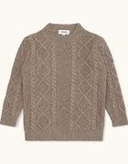 Lalaby Aran sweater millet (kids)