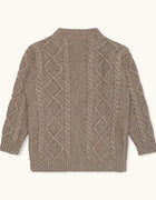 Lalaby Aran sweater millet (kids)