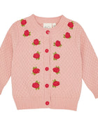 Flöss Aya cardigan - warm pink