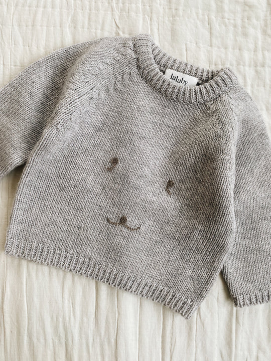 Lalaby Winnie jumper - Grey