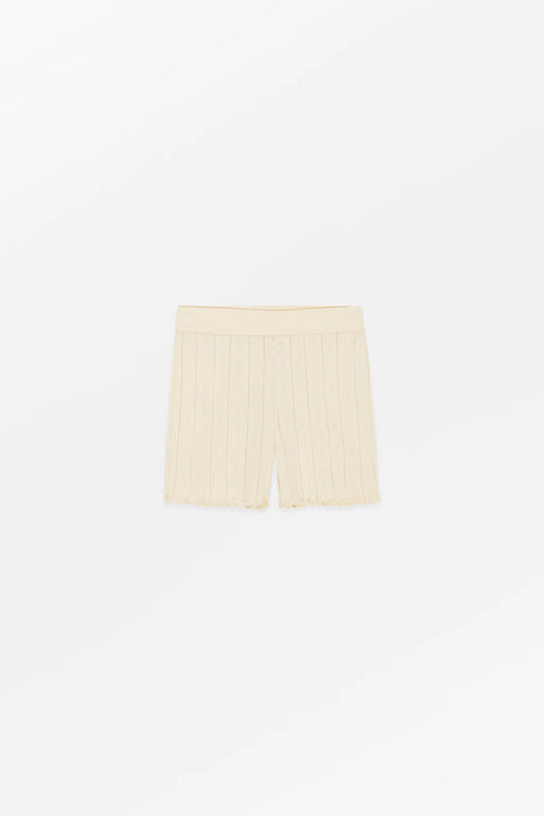 Skall musling edie shorts - Light beige