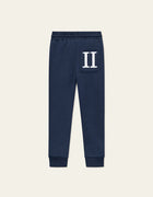 Les deux encore boucle sweatpants - dark navy/ ivory