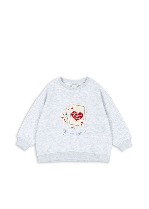 RHW X KS Jack sweatshirt - light grey melange
