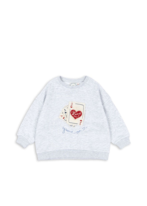 RHW X KS Jack sweatshirt - light grey melange