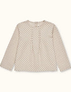 Lalaby Holly top brown dot (kids)