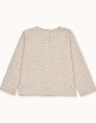 Lalaby Holly top brown dot (kids)