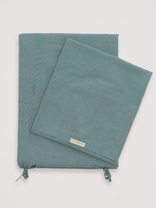 Serendipity Junior sengetøj- teal