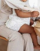 Lalaby Classic Mom PJ - Beige gingham