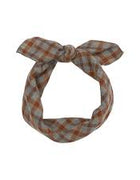 Lalaby Eddie scarf- Grey check