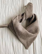 Lalaby atlas scarf BIG - toast