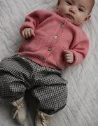 Lalaby Panda pants forest check