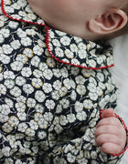 Lalaby Ida top (baby) - snow flower