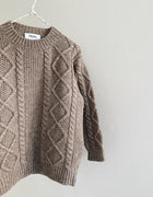 Lalaby Aran sweater millet (kids)