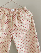 Lalaby frankie pants - red dot