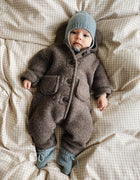 Lalaby teddy onesie - chocolate