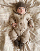 Lalaby teddy onesie - oat