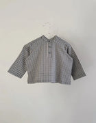 Lalaby Carlo shirt forest check (baby)