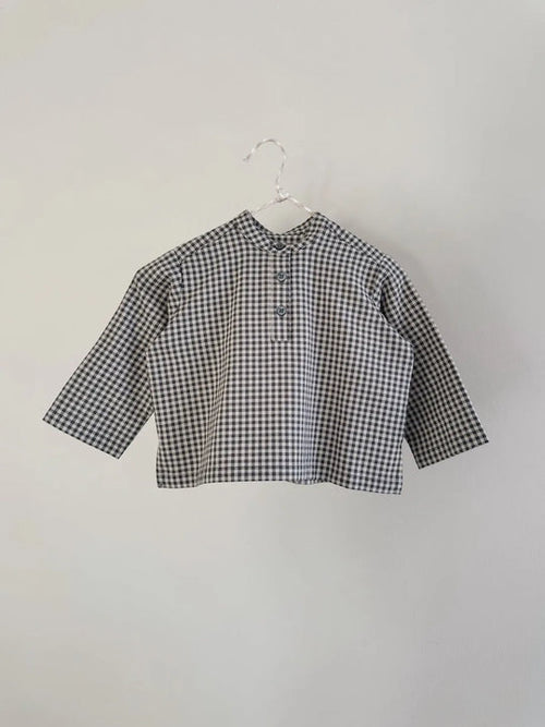 Lalaby Carlo shirt forest check (baby)