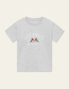 Les Deux Ivy league t-shirt - snow melange