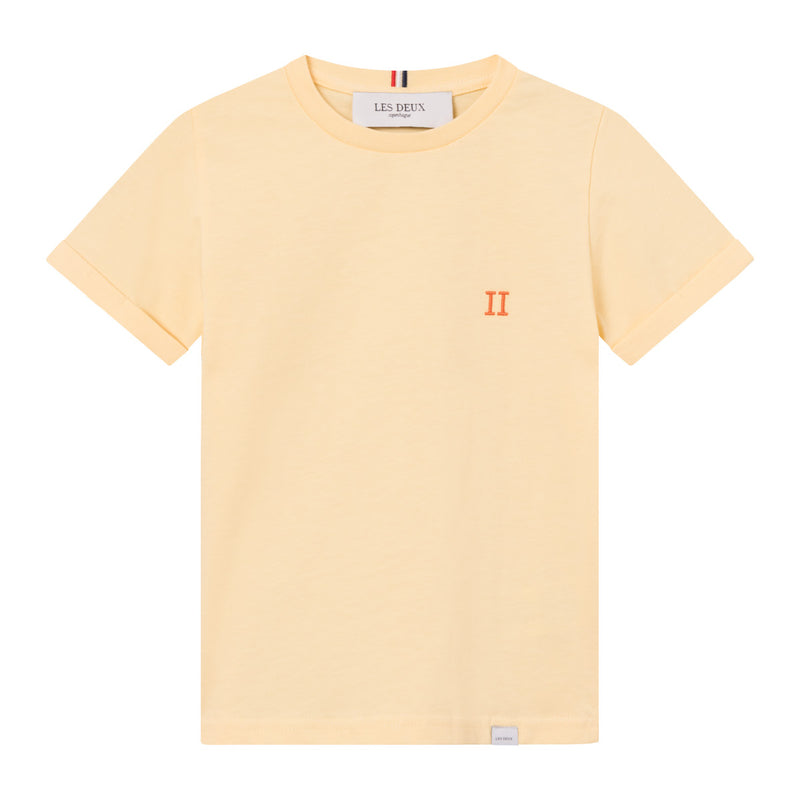 Les Deux Nørregaard T-shirt Kids - Lemon sorbet/Orange