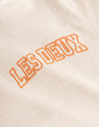 Les Deux Blake T-shirt Kids - Ivory/Dusty Orange