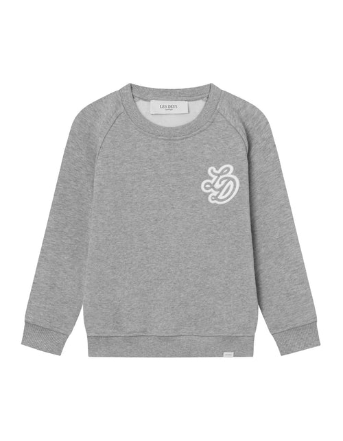 Les Deux Darren Sweatshirt kids - Light grey Melange