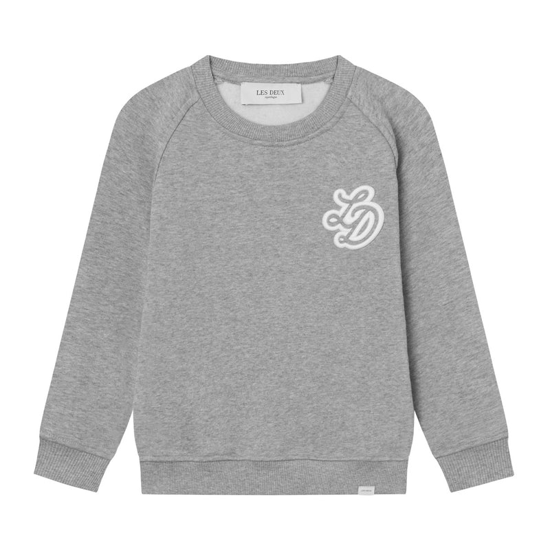 Les Deux Darren Sweatshirt kids - Light grey Melange