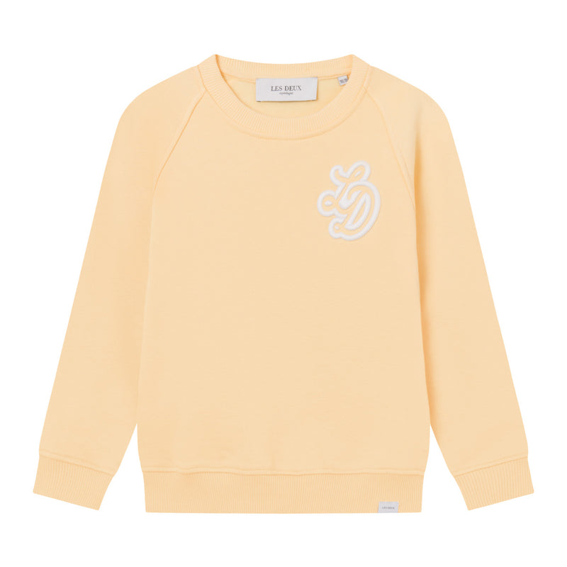 Les Deux Darren Sweatshirt kids - Lemon sorbet