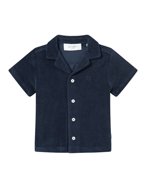 Les Deux Jordy Towel SS shirt Kids - Dark Navy