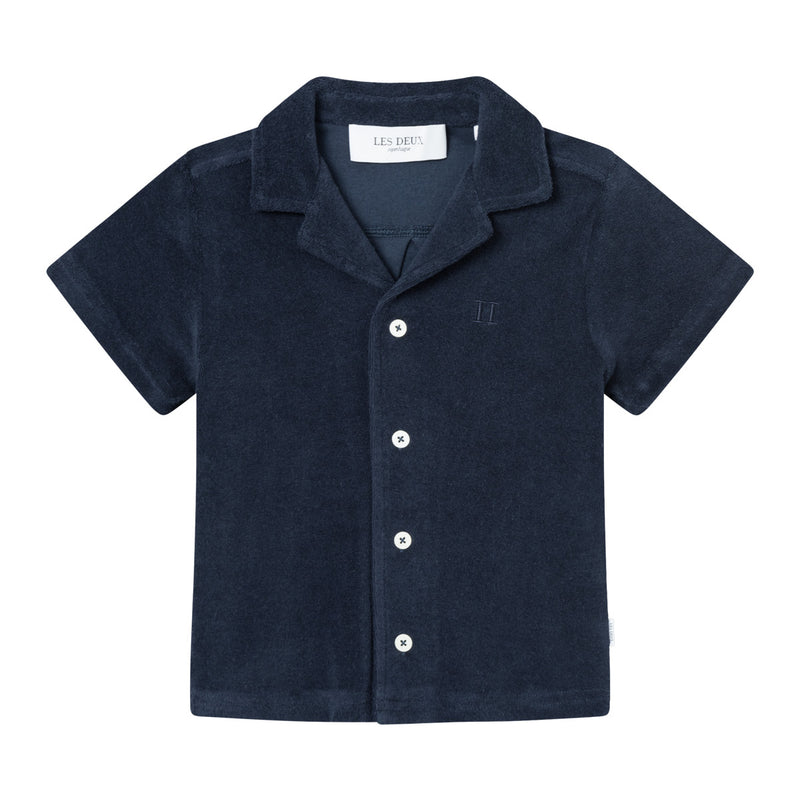 Les Deux Jordy Towel SS shirt Kids - Dark Navy